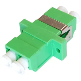 Adaptador LC/APC dúplex monomodo