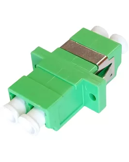 Adaptador LC/APC dúplex monomodo