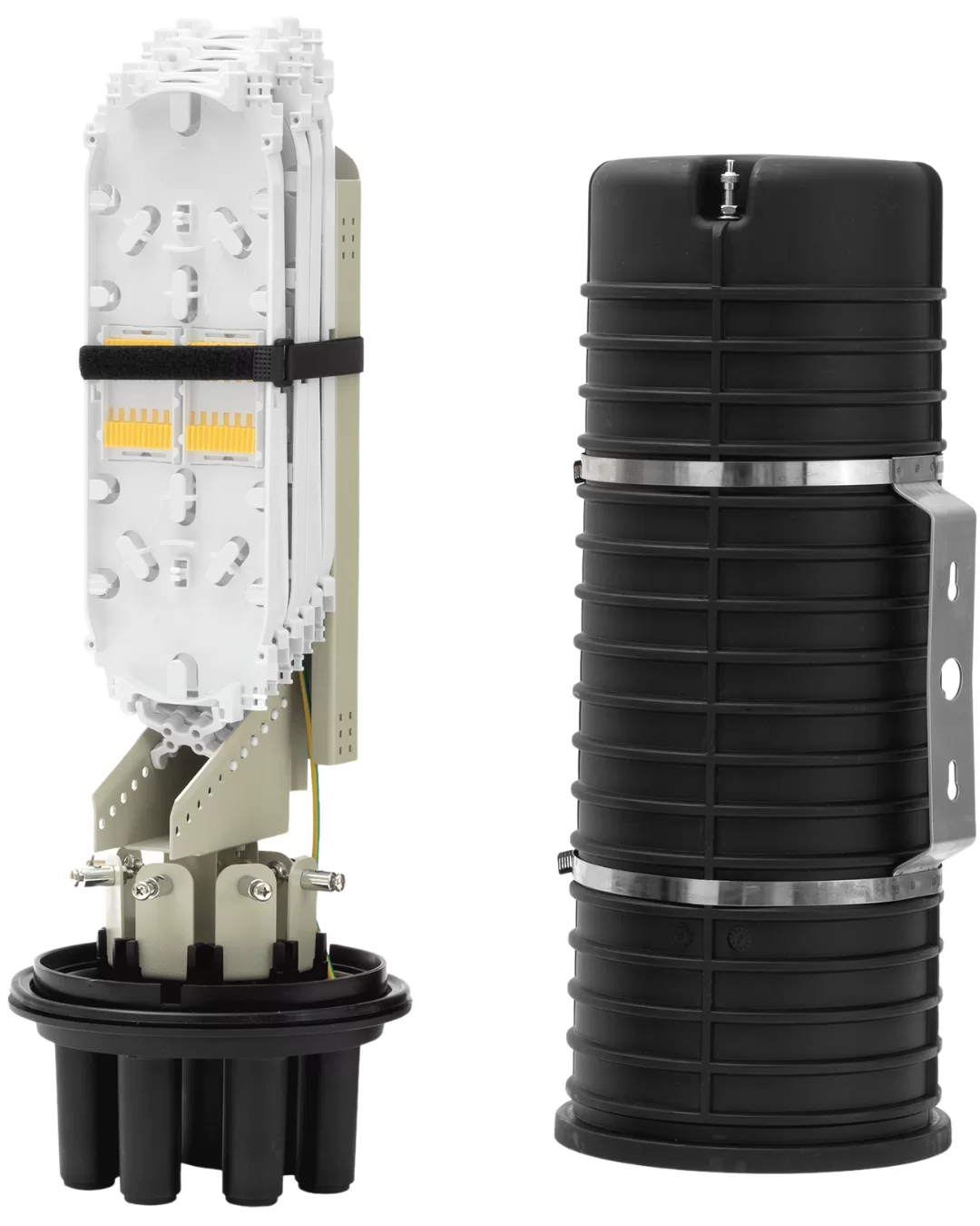 Cierre de empalme de 144 fibras