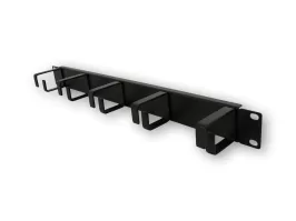 Organizador de cable sin tapa de 1U