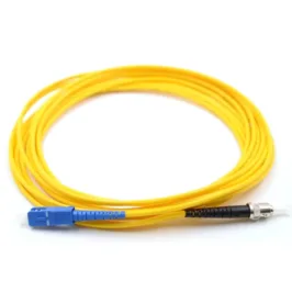 Patchcords monomodo ST/PC - SC/PC de fibra óptica