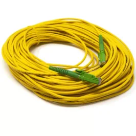 Patchcords monomodo E2000/APC - E2000/APC de fibra óptica