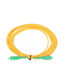Patchcords monomodo SC/APC - SC/APC de fibra óptica