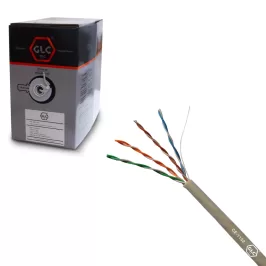 Cable UTP categoría 5E de aluminio y cobre para interiores