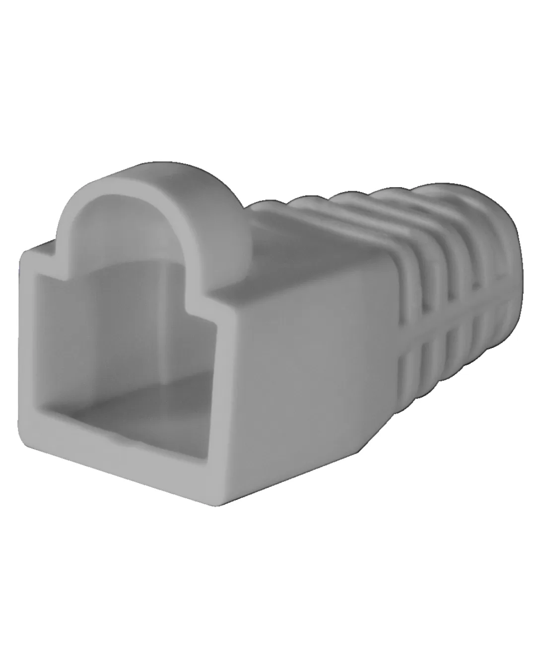 Capuchones grises CAT 5E y 6 por 100 unidades