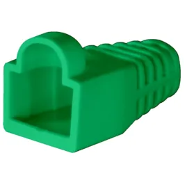 Capuchones verdes CAT 5E y 6 por 100 unidades