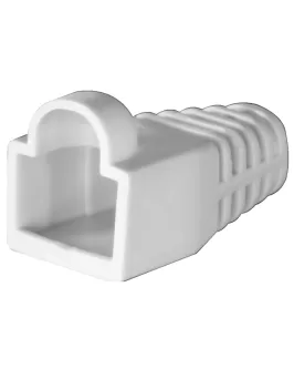Capuchones blancos CAT 5E y 6 por 100 unidades