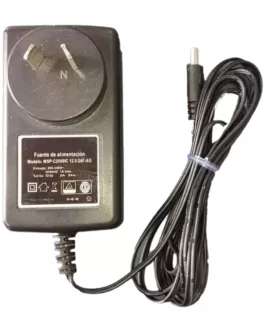 Fuente switching con carcasa plástica de 12V y 2A