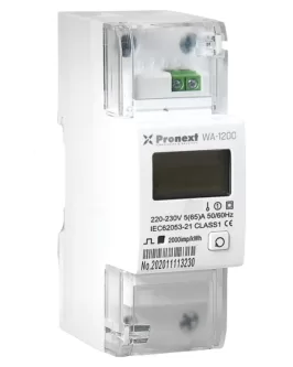 Medidor de consumo de 65A con reset
