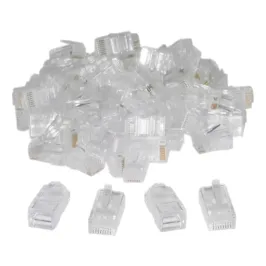 Plugs CAT 5E por 100 unidades