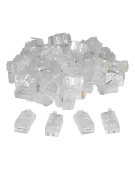 Plugs CAT 5E por 100 unidades