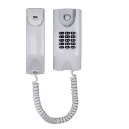 Teléfono para porteros blanco