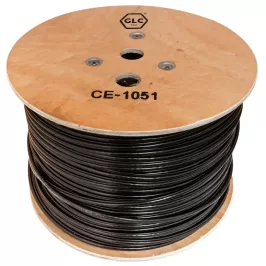 Cable UTP categoría 5E 100% cobre con portante de acero