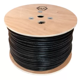 Cable FTP categoría 5E de aluminio y cobre con portante de acero