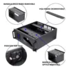 Gabinete rackeable de 4U para servidores