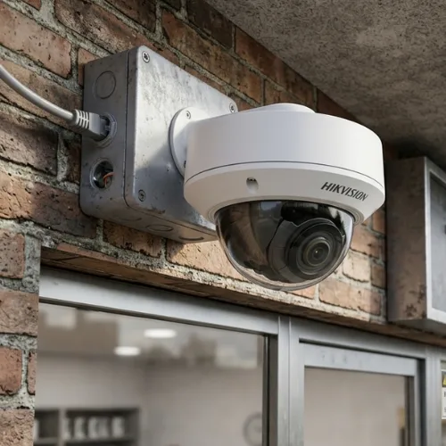Cámara IP varifocal de 2MPX con visión de 360 grados
