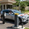 Barrera vehicular automática de alto tránsito