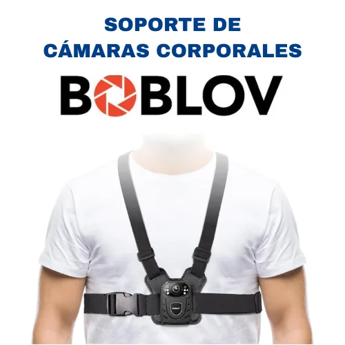 Soporte al hombro para cámaras corporales