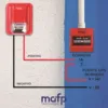 Kit de alarma de evacuación de incendio convencional con energía de respaldo