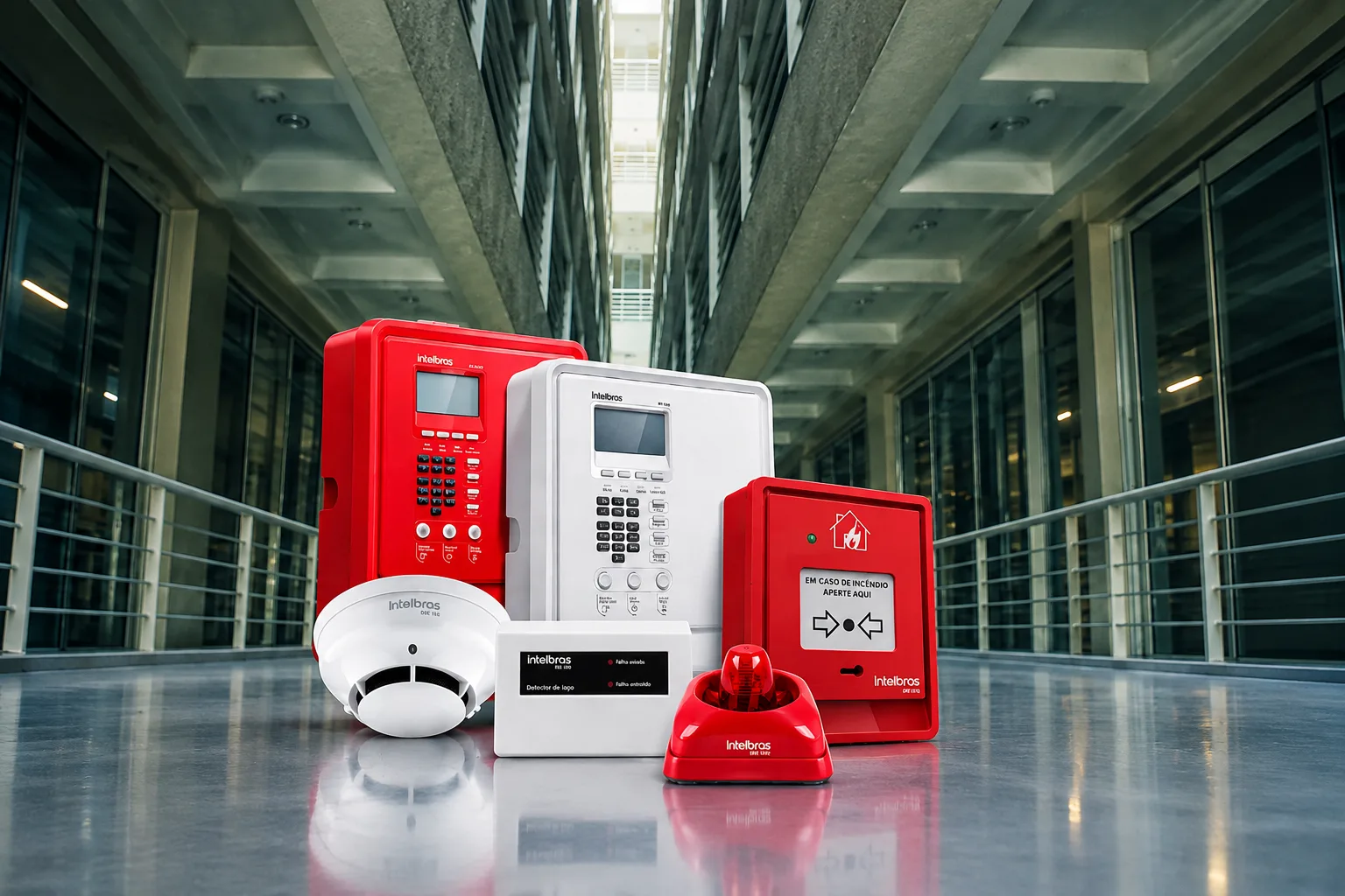 Sistemas de detección de incendios de Intelbras direccionables y convencionales distribuidos por MAFP Tecnología